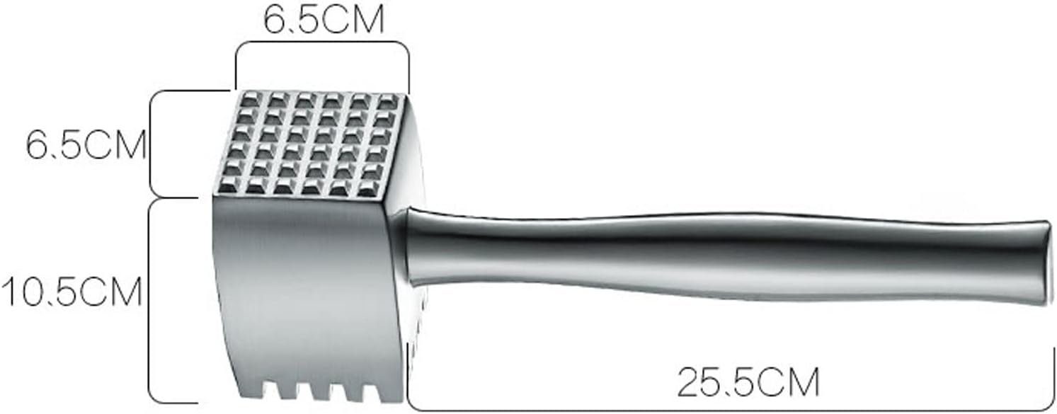 Meat Tenderizers Stainless Steel Meat Hammer, Large Steak, Tender, Beef, Kitchen Western Food Tools