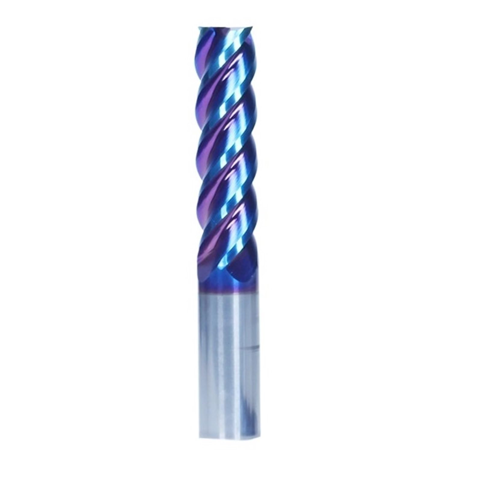 1 Sztuk HRC65 Frez Trzpieniowy Z Węglików Spiekanych 4 Ostrza Ze Stali Wolframowej 46mm 8mm Do Drewna Nierdzewnej Tytanu CNC Klucz Router Bit Maszyna Cięcia Narzędzia(D12X55X150LX4F)