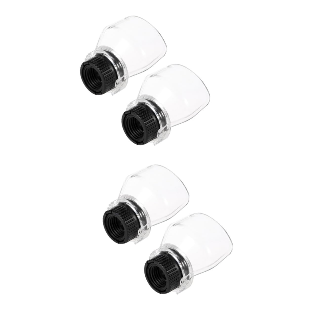 HOMSFOU 2sets Grinding Shield Face Mask for Face Guard Protective Cover for Safety Helmet 2pcs*2