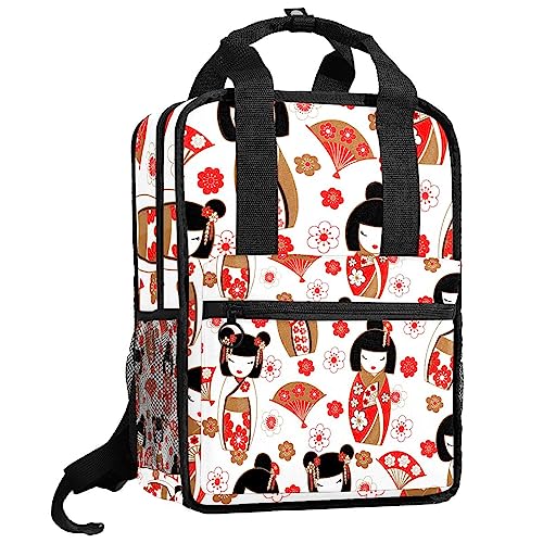 Sac à dos enfants Kokeshi idéal pour la rentrée scolaire et les sorties
