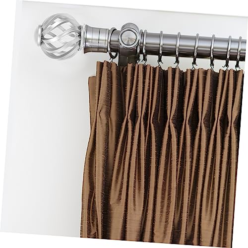 MAGICLULU 10 Pcs Haste De Cortina De Gaiola De Pássaro Acabamentos De Trilho De Cortina Fim Boné De