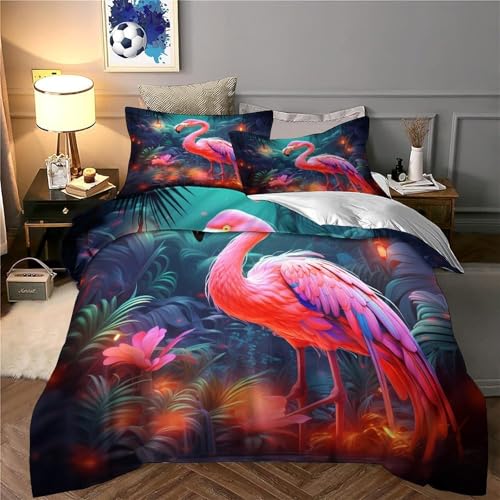 Parure de lit hypoallergénique poisson 3D housse de couette zip