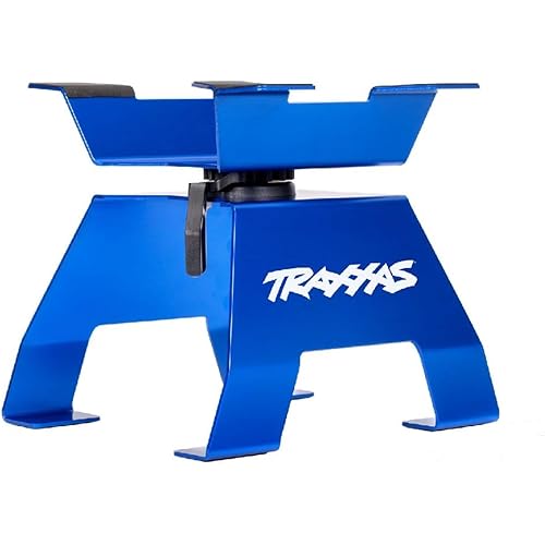 Traxxas 8797 Blue Aluminum X-Truck Stand for X-Maxx and XRT