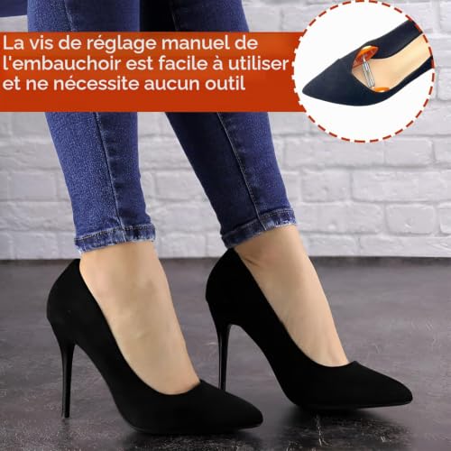Lot de 2 extenseurs de chaussures réglables - Antidérapants – vue 5