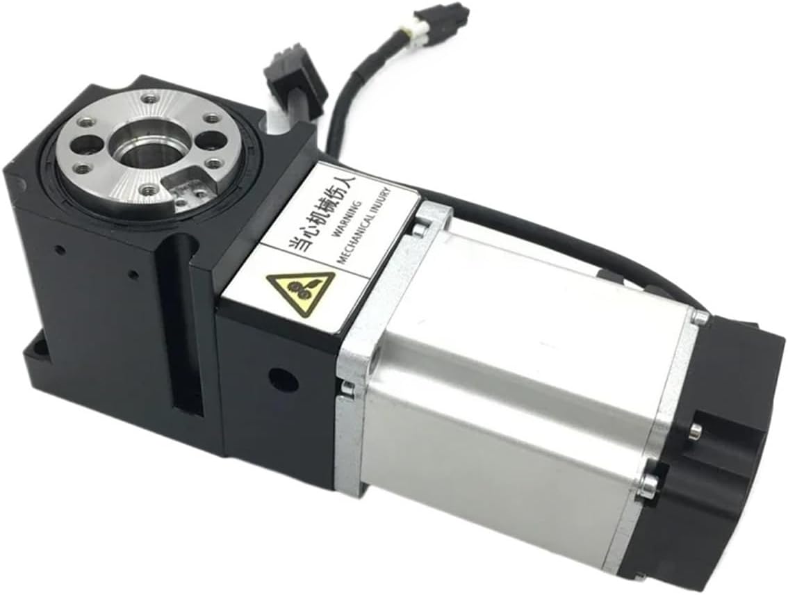 High Duty Circular Locator Hollow Rotary Table Reducer Electric Platform Indexing Plate DD Motor Cam Splitter(165 Table-150kg Load,12.7mm Input)