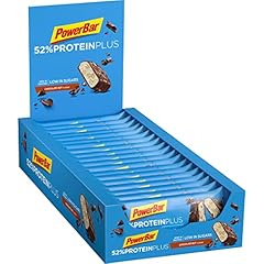 Powerbar 52% Protein Plus Chocolate Nut 20x50g - Barretta ad alto contenuto proteico e a basso contenuto di zuccheri