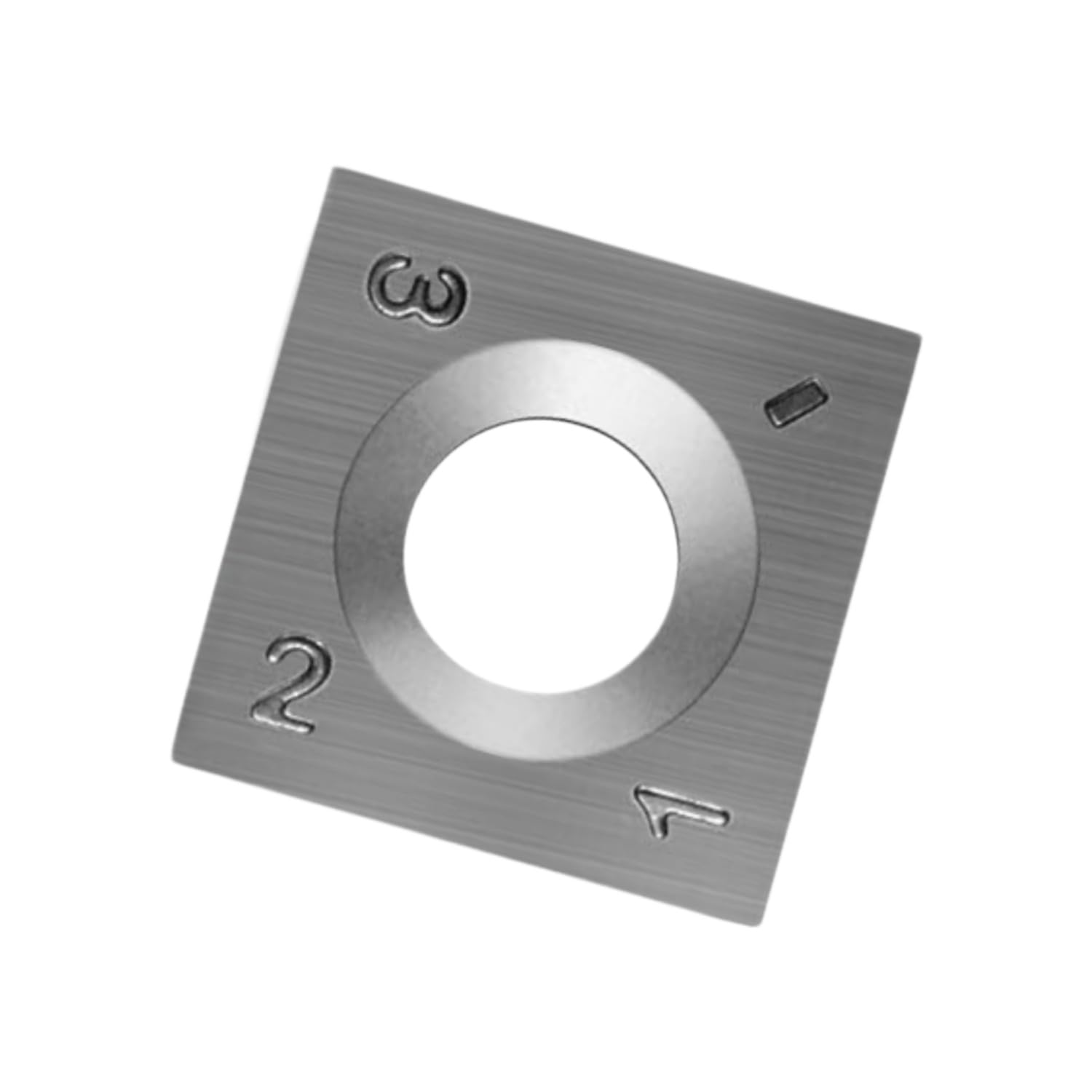 10pcs Square Straight Carbide Cutters 14 * 14 * 2mm, Replacement Turning Inserts Blade for Woodworking Planers