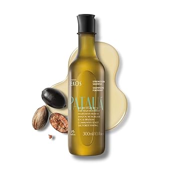 natura - Ekos Pataua Hair Anti-Breakage Re-Strengthening Shampoo - Prevent Hair Loss - Fortify Roots & Strands - Vegan Hair Care - Brazilian Beauty Secrets - Personal & Self Care - 10.1 fl oz 300ml
