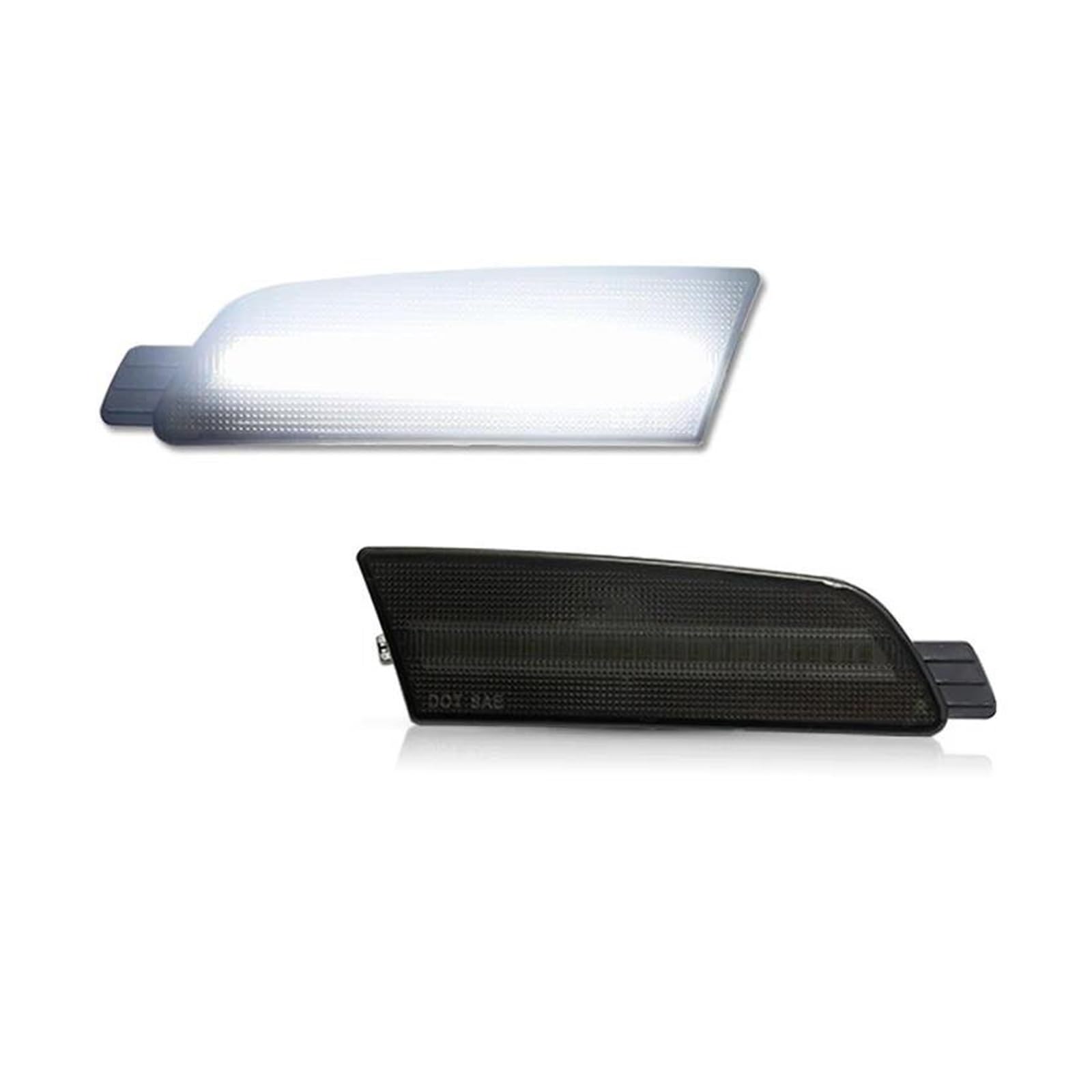 Specchio Indicatore 2 Pz Auto T10 LED Anteriore Indicatore Laterale Lampada Parafango Luce Per Mazda 6 Per Atenza Berlina Per GG1 2009-2013 Indicatore Direzione Luce Di Segnale Dinamica(Lens white)