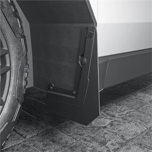 Guardabarros para Tesla Cybertruck para proteger la carrocería de barro 5