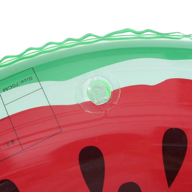 Image of Watermelon Pool Floats for Kids Adults, Inflatable Swim Rings Swimming Pool Float Tube Round Shaped Swimming Tube Water Fun Beach Pool Toys for Summer Party