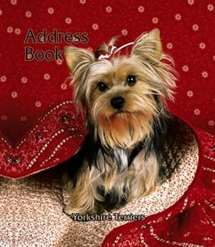 Hardcover Yorkshire Terriers Address Book