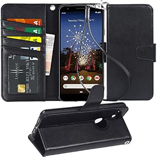 Arae Pixel 3A Case, PU Leather Wallet case for Google Pixel 3A