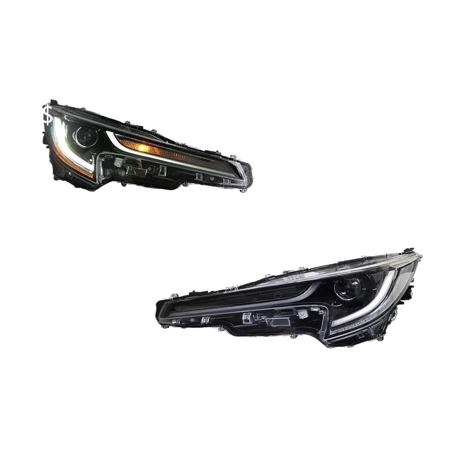Faros LED de coche con intermitentes y sistema Plug and Play para LEVIN 7