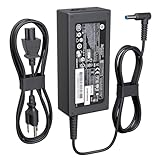 65W Laptop Charger Fit for HP Probook 440 445 450 455 G10 G9 G8 650 640 G5 G4 G6 G7 Pavilion x360 11 13 15 PA-1650-32HE Blue Tip Power Cord AC Adapter (65W)