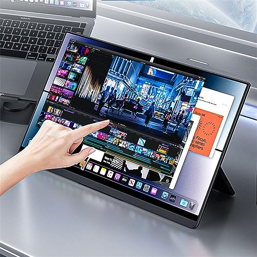 Image of Portable Monitors 15.6-inch IPS 2K 144HZ Cell Phone External Screen Multifunctional Touch Secondary Screen Laptop Expansion Screen Gaming Machine Monitor
