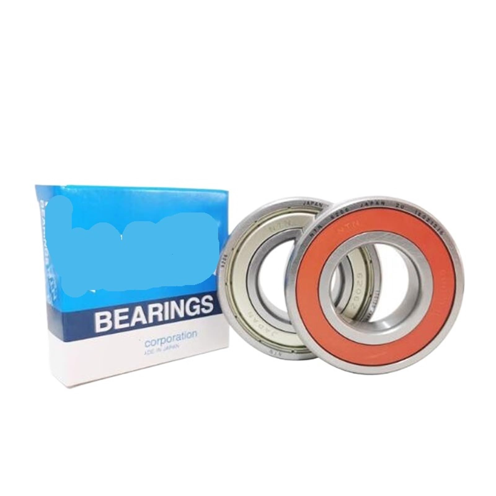 Rodamiento de Bolas ABEC-9 de Alta Velocidad, 6300-ZZ, 6300-LLU, 10 x 35 x 11 mm, Ranura Profunda, 5/10 Unidades(10Pcs,NTN 6300-LLU)