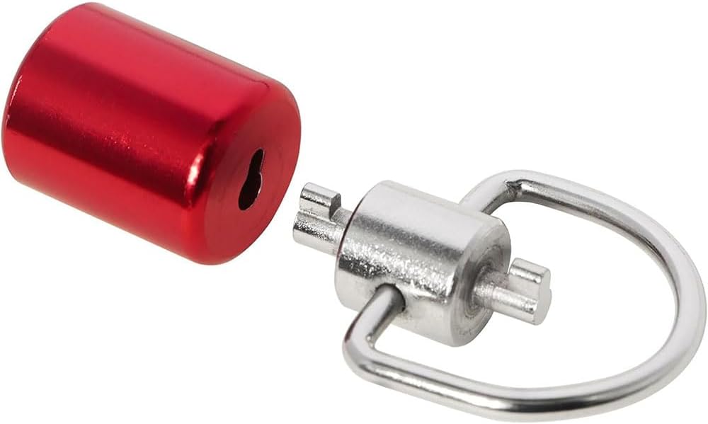 2 Pcs Refrigerant Locking Cap Key, Metal HVAC Tool for R410A R22 AC System Maintenance (2-in-1)
