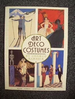 Paperback Art Deco Costumes (Poster art series) Book