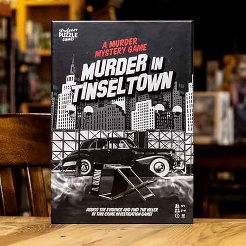 Murder in Tinseltown Murder Mystery Game by Professor PUZZLE - Image 5
