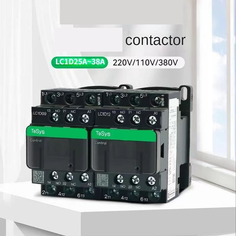 Contacteur AC triphasé Lc1d32 évite les surcharges de bobine