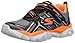 Skechers Kids Electronz Sneaker (Little Kid/Big Kid), Black/Orange, 1.5 M US Little Kid