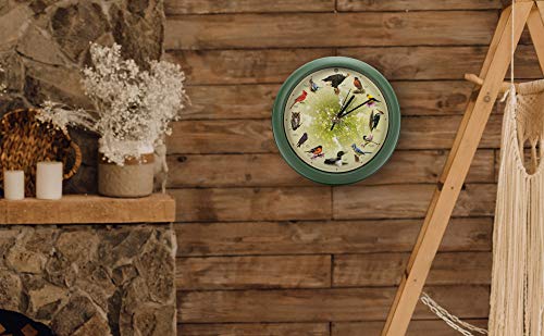 Mark Feldstein Limited Edition 20Th Anniversary Singing Bird Wall/Desk Clock, 8 Inch #TOP1