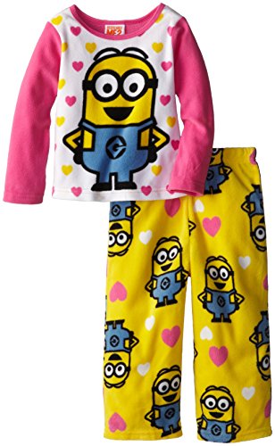 AME Sleepwear Little Girls' Despicable Me Cozy Fleece Pajama Set