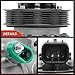 A-Premium Air Conditioner AC Compressor with Clutch Compatible with Hyundai Sonata 2.0L 2.4L 2012-2014, Kia Optima 2.0L 2.4L 2012-2018