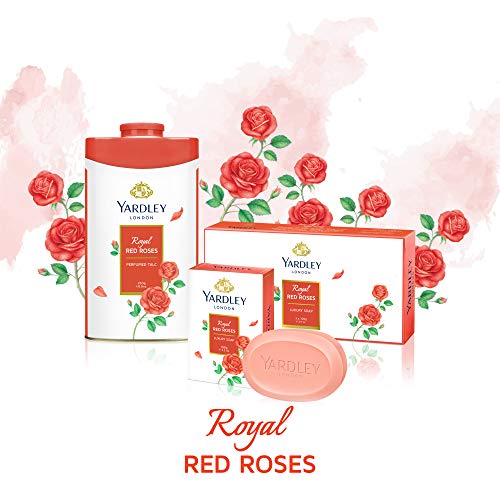 Yardley London Perfumed Talc, Red Roses, 8.8 Oz, 250 G #TOP4