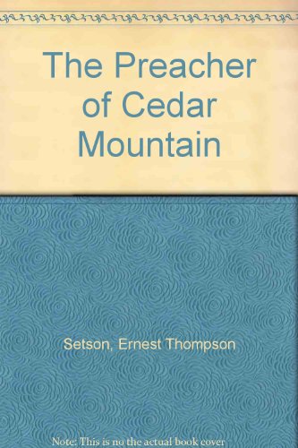 The Preacher of Cedar Mountain B002J09B72 Book Cover