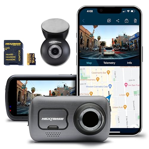 Nextbase 622GW Dash Cam with Rear Window Cam and 128GB Micro SD...