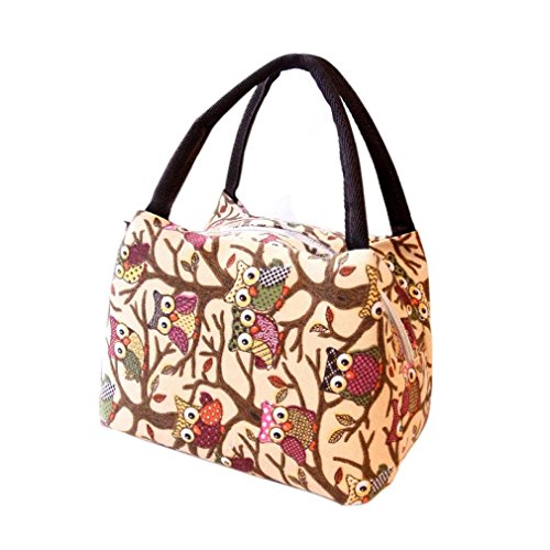 Bolayu Thermal Insulated Tote Picnic Lunch Cool Bag Cooler Box Handbag Pouch