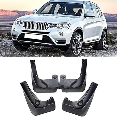Bavettes garde-boue voiture BMW X3 F25 splash fender anti-eclaboussures boue et sable de route
