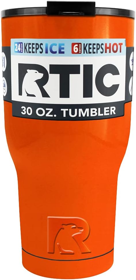 RTIC 30 oz Orange Tumbler Cup