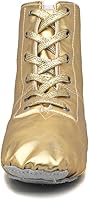 Vista 4 de MSMAX Botas de baile de jazz para niña de PU