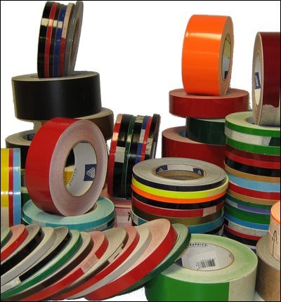 4" 3M Vinyl Striping 150' (Red) 3M 50 Series #TOP6