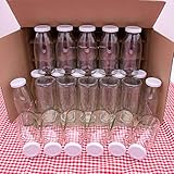 ▶️ [Vielfältiger Einsatz] Die 250ml Glasflasche ist zur Haltbarmachung bis 98°C (pasteurisationsfest), für die Heißabfüllung, die Kaltabfüllung & die Aufbewahrung von Lebensmitteln geeignet.