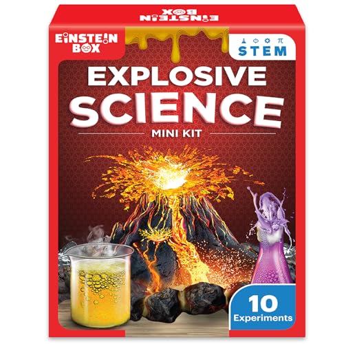 Image of Einstein Box Science Return Gift Sets for Kids Age 6-12 | Explosive Science Kit with 10 Thrillling Experiments