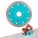 Peakit Fast Tile Diamond Blade 4.5 Inch Porcelain Tile Cutter Ceramic Cutting Disc Wheel for Dry Wet Tile Saw or grinder