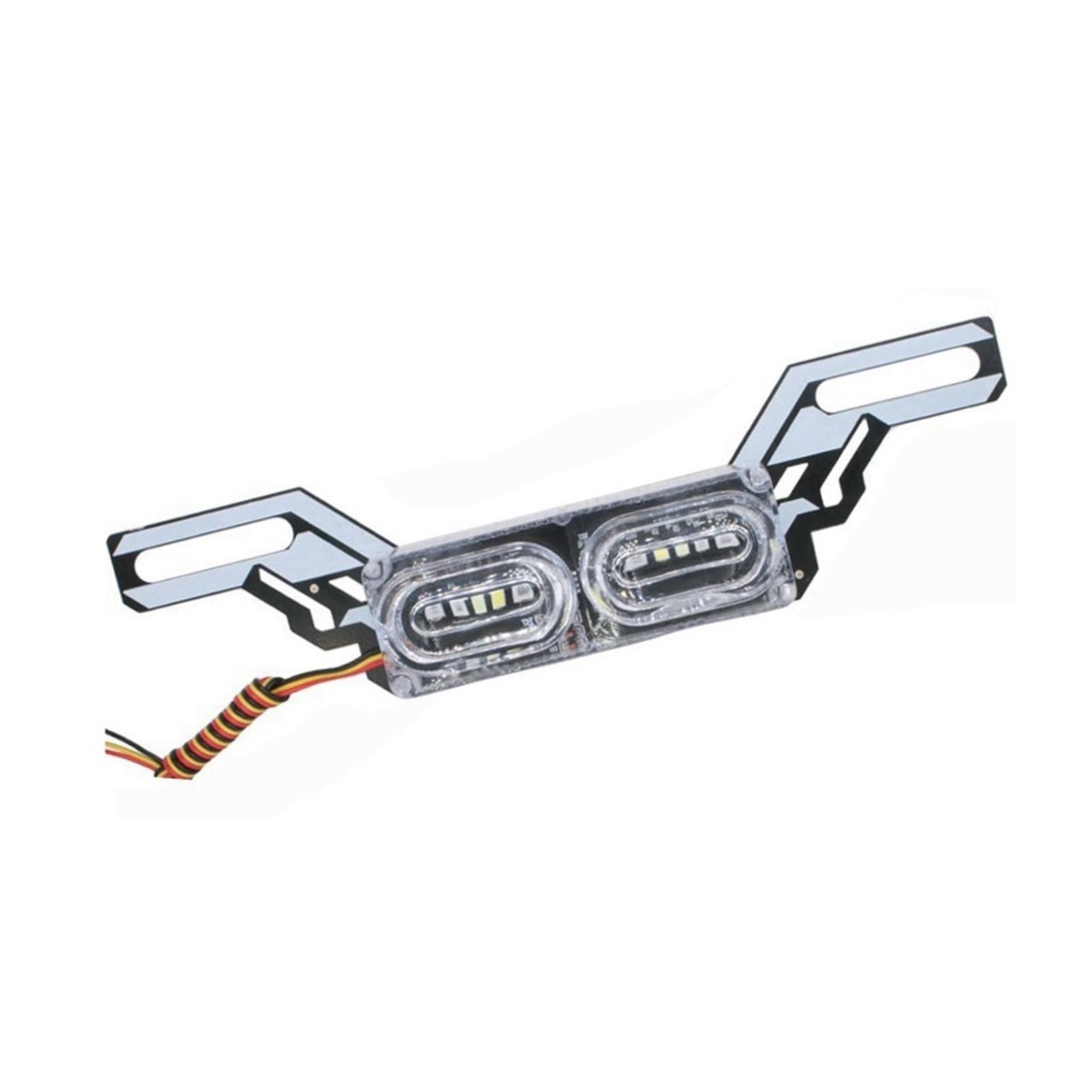 tylne światło hamowania Motocykl DRL Stroboskopowa lampa hamulca Flash Stop Light Flow Kolorowe światło do jazdy dziennej Motocyklowe światła