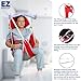 EZ Assistive Patient Lift Sling Professional Hygiene Sling, Medical Commode Patient Lift Aid Transfer Sling for Elderly Shower Bath, Patient Lifts for Home Use, 500lbs (Medium-Sling&Head Support)
