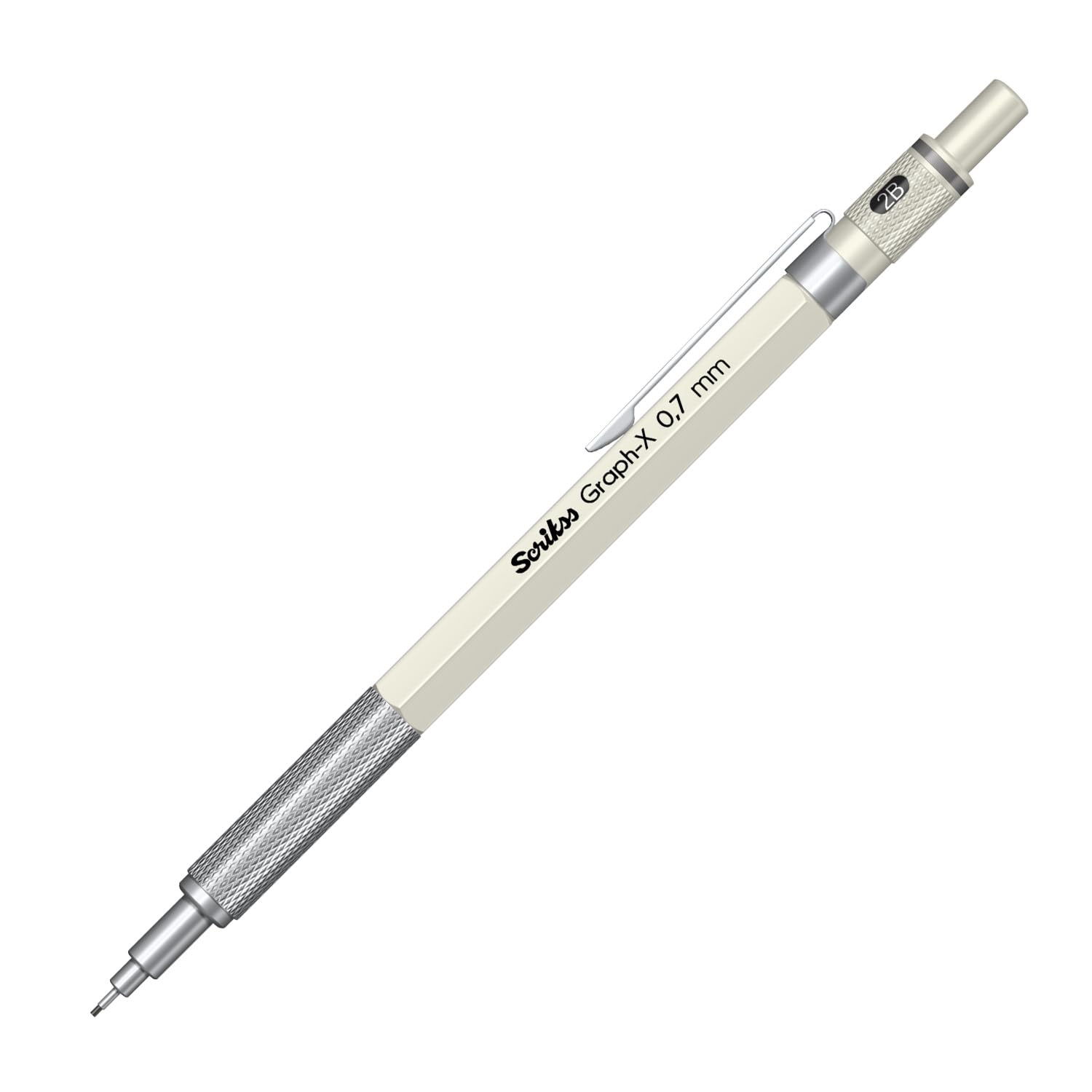 Scrikss Office Graphx Mekanik Kurşun Kalem Beyaz 0.7 Mm