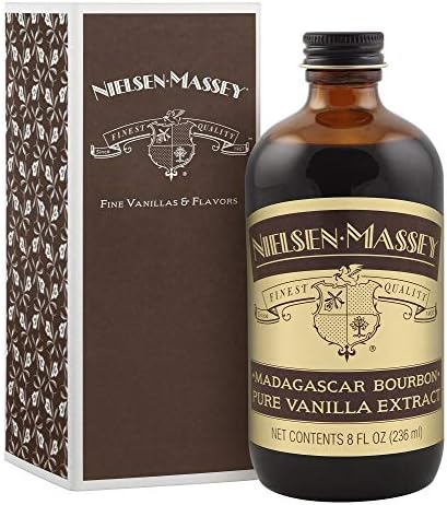 Nielsen-Massey Madagascar Bourbon Pure Vanilla Extract for Baking and Cooking, 8 Ounce Bottle