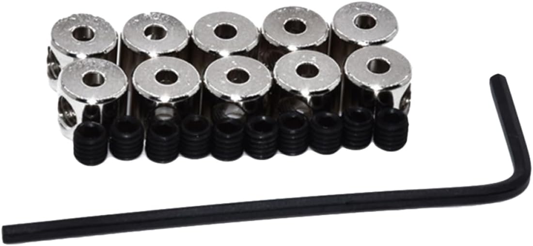 STOBOK 12sets Locking Pin Backs Special Screw Wrench Badge Accessories Durable Metal Separators for Brooches and Enamel Badges Easy to Install Secure Your Collectibles