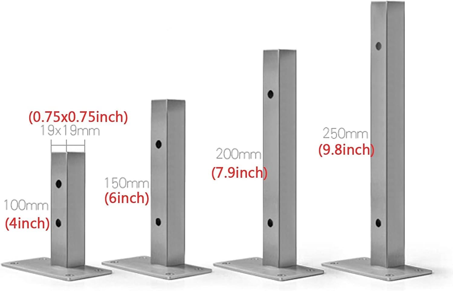 Wall Mounted Shelve Brackets,Board Shelf Brackets,2Pcs Metal Shelf Brackets,Wall Mounted Stainless Steel Shelf Brackets,Suitable for Various Surface Decorations of Bedroom,Bathroom,Living Room,Kitchen