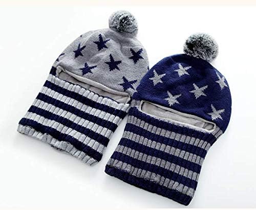 Baby Winter Hat Scarf Set, Unisex Infant Toddler Kids Hat Scarf - Image 2