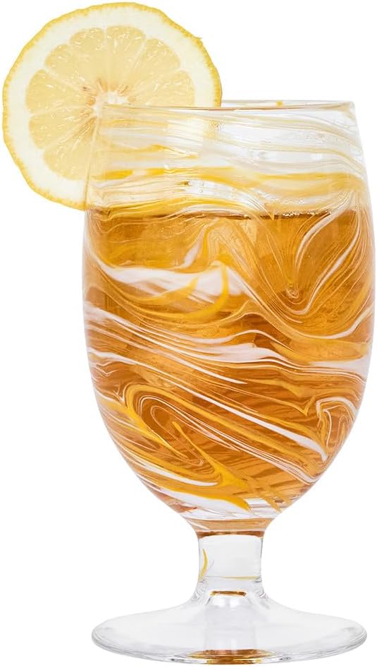 Juliska Puro Marbled Goblet