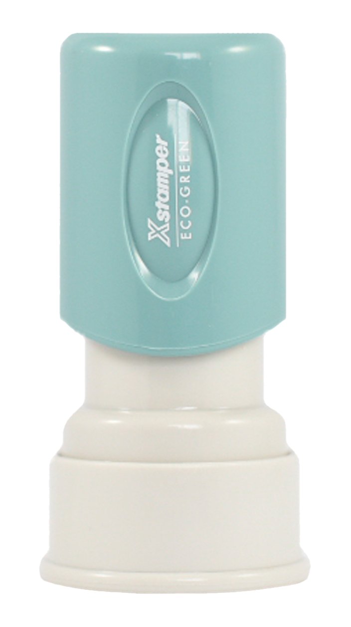 11309 Xstamper Star – Sello de goma preentintado, tamaño de impresión de 5/8 pulgadas de diámetro, color rojo