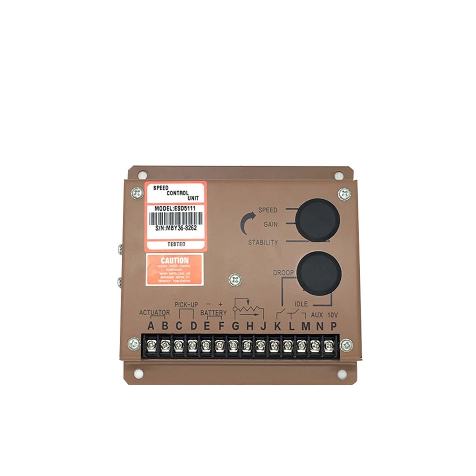 Motordrehzahlregler ESD5111 Motordrehzahlregler for Diesel-Genset-Controller, Netzteil, Generatorteile, 12 V, 24 V, Geschwindigkeit